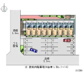 ★手数料０円★越前市平出　月極駐車場（LP）